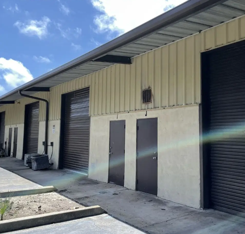 commercial painting — before