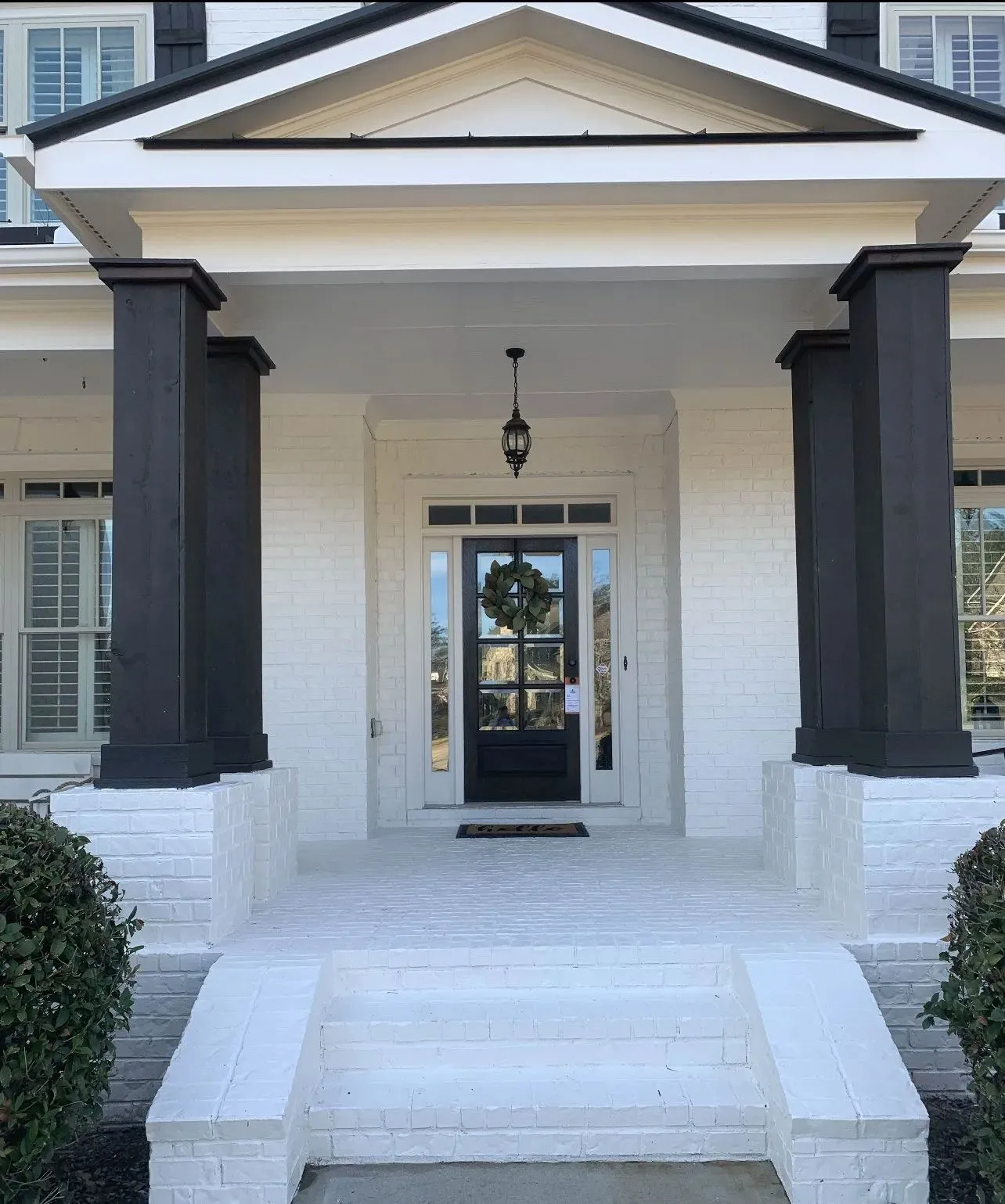 exterior painting — after